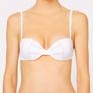 La Perla - Haut de Maillot Dunes  blanc T.42/C
