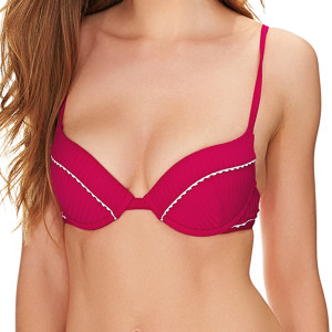 Huit - Haut de Maillot Magic Air Absolutely Chic framboise 95 D