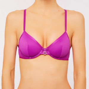 La Perla - Haut de maillot soft Swim-Essence violet T.36/B