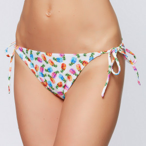Laura By Janine Robin - Bas de maillot Pina Colada blanc/multicolore 40