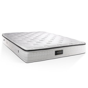 Prestige Literie - Matelas Privilège blanc/noir - 160x200 cm OS