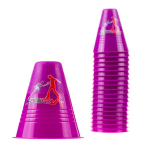 Seba Slalom Cones Dual Density - Fioletowe (20 szt.)