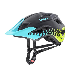 Kask Uvex Access - Czarno/Błękitny Mat - 57-62