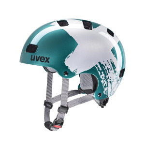 Kask Uvex Kid 3 – Turkusowo/Srebrny - 51-55