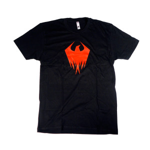 Koszulka Reign Bird T-Shirt - Black/Red - S