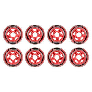 Powerslide One 76mm/82a + Abec 5, 8mm Spacers (8 szt.)