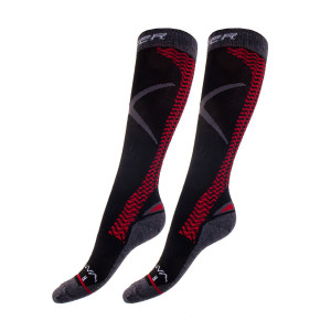 Bauer Pro Vapor Tall Socks - Szare - M