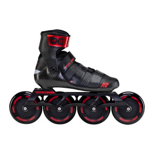 Rolki K2 Redline 110 - Czarno/Czerwone - 42