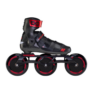 Rolki K2 Redline 125 - Czarno/Czerwone - 40,5