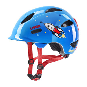 Kask Uvex Oyo Style - Niebieska Rakieta - 45-50