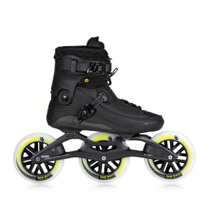 Rolki Fitness Powerslide Swell Carbon GBC 125 - Czarno/Żółte - 38