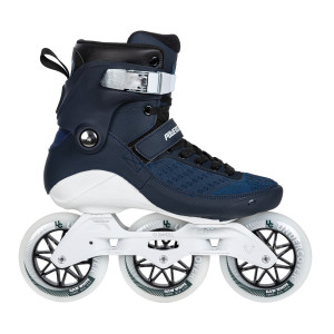 Rolki Fitness Powerslide Swell 110 - Niebiesko/Białe - 40