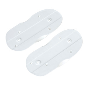 Iqon/Gawds Flat Soulplates - Białe - 38-40