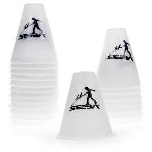 Seba Slalom Cones - Białe (20 szt.)