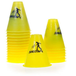 Seba Slalom Cones - Żółte (20 szt.)