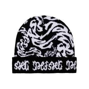 Mesmer Beanie - Czarno-Biała