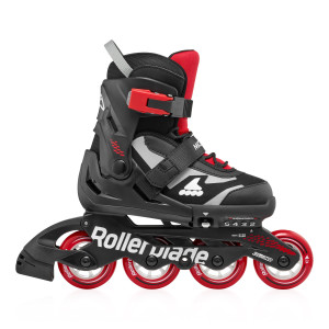 Rolki Rollerblade Microblade - Czarno-Czerwone - 28-32