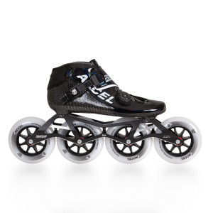 Rolki do jazdy szybkiej Powerslide Accel 110 - Czarne - 36