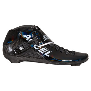 Rolki do jazdy szybkiej Powerslide Accel Race Boot Only - Czarne - 32