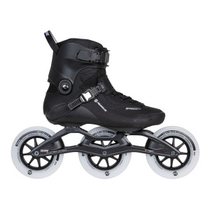 Rolki do jazdy szybkiej Powerslide PS Stream Classic 125 - Czarne - 38