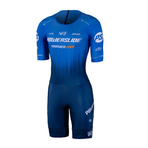 Powerslide Team Racing Suit Men - Niebieski - XL