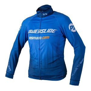 Powerslide Team Skating Jacket - Niebieska - XL