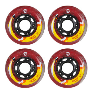 Powerslide Adventure 72mm/82a - Czerwone (4 szt.)