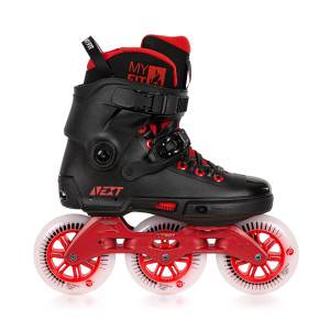 Rolki Freeskate Powerslide Next 110 - Czarno/Czerwone - 36-37