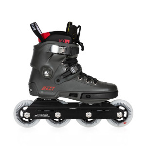 Rolki Freeskate Powerslide Next 90 - Ciemno Szare - 36-37