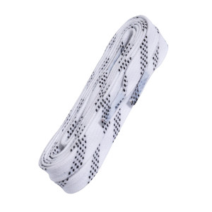 Sznurówki Powerslide Waxed Laces - Biało/Czarne - 180cm