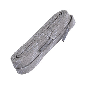Sznurówki Powerslide Waxed Laces - Szaro/Białe - 180cm