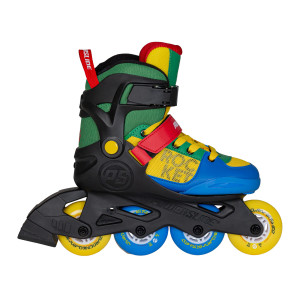 Rolki dla dzieci Powerslide Rocket - Motley Regulowane - 29-32