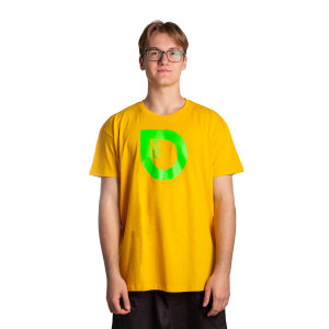 Koszulka Hedonskate Classic TS Man - Żólty - M