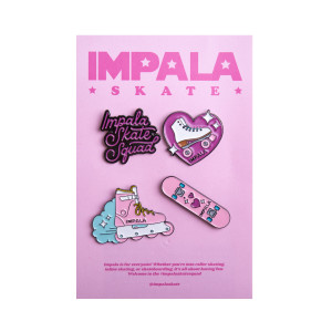 Impala Skate Enamel Pin Pack