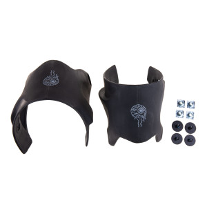 Mesmer Throne Cuff - Czarny (2 szt.) - 43-47