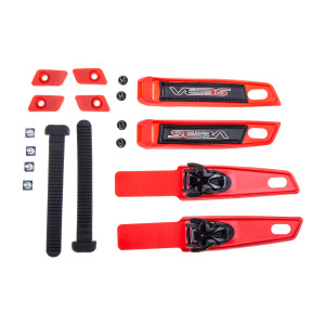 Seba Double Strap High - Czerwony - S