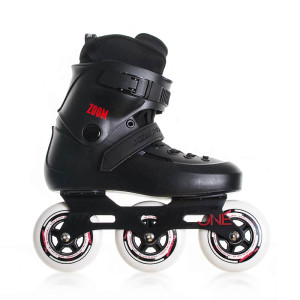 Rolki Freeskate Powerslide Zoom 100 - Czarne - 45-46