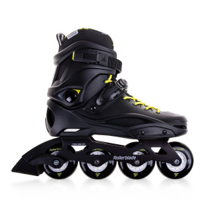 Rolki Freeskate Rollerblade RB 80 Cruiser - Czarno/Żółte - 44,5