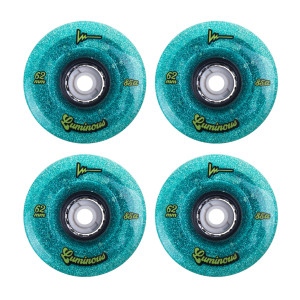 Luminous LED Quad 62mm/85a - Jade Glitter (4 szt.)