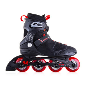 Rolki Fitness K2 F.I.T. 84 Pro - Czarno/Czerwone - 40