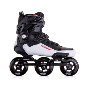 Rolki Freestyle Powerslide Tau 90 - Czarno/Białe - 38