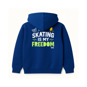 Bumpie Crew Freedom Hoodie - Granatowa - S