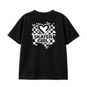 Koszulka Bumpie Crew Skater Girl TS - Czarny - 140
