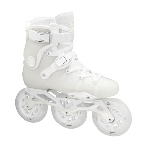 Rolki Freeskate Luminous Ray 110 - Białe - 36