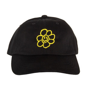 Dream Daisy Dad Cap - Czarna
