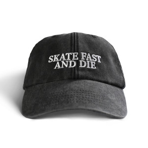 Inferno Skate Fast And Die Cap - Czarna