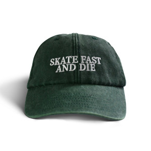 Inferno Skate Fast And Die Cap - Zielona