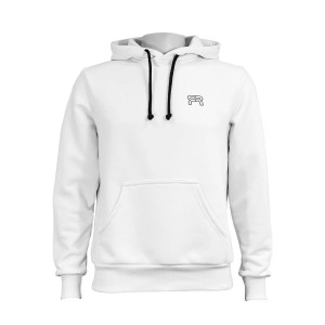 Bluza FR Classic Logo Hoodie - Biała - L