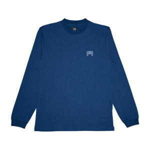 Longsleeve FR Logo LS - Granatowy - XL
