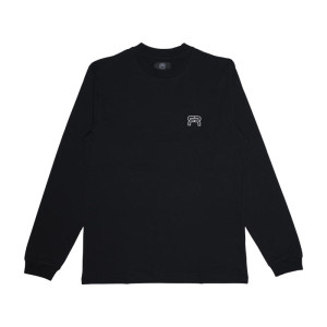 Longsleeve FR Logo LS - Czarny - L